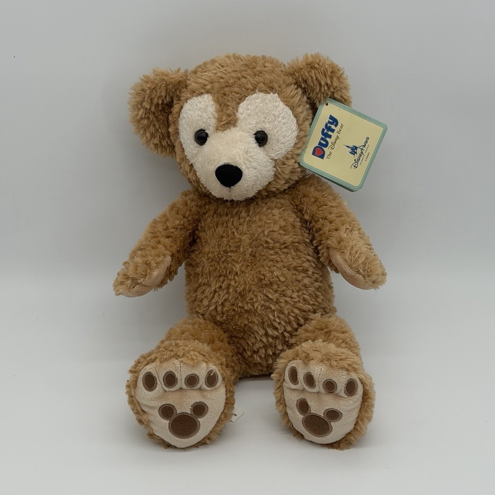 Disney Parks Duffy The Disney Bear 17" Plush Hidden Mickey NWT Tags